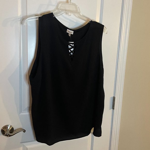 Avenue Tops - Women's Avenue Black Tank Top